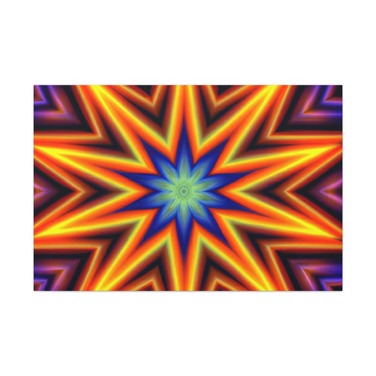 Frederick the Great of Prussia- Canvas