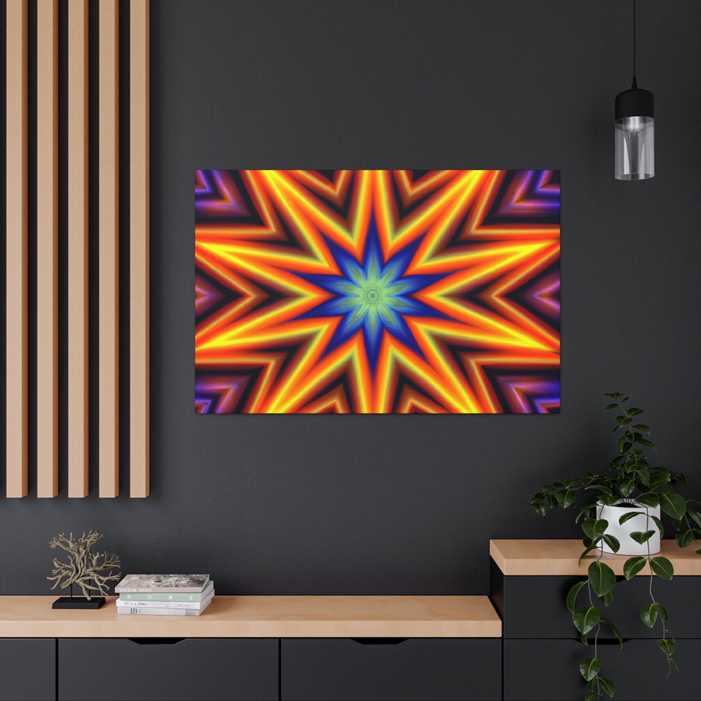 Frederick the Great of Prussia- Canvas