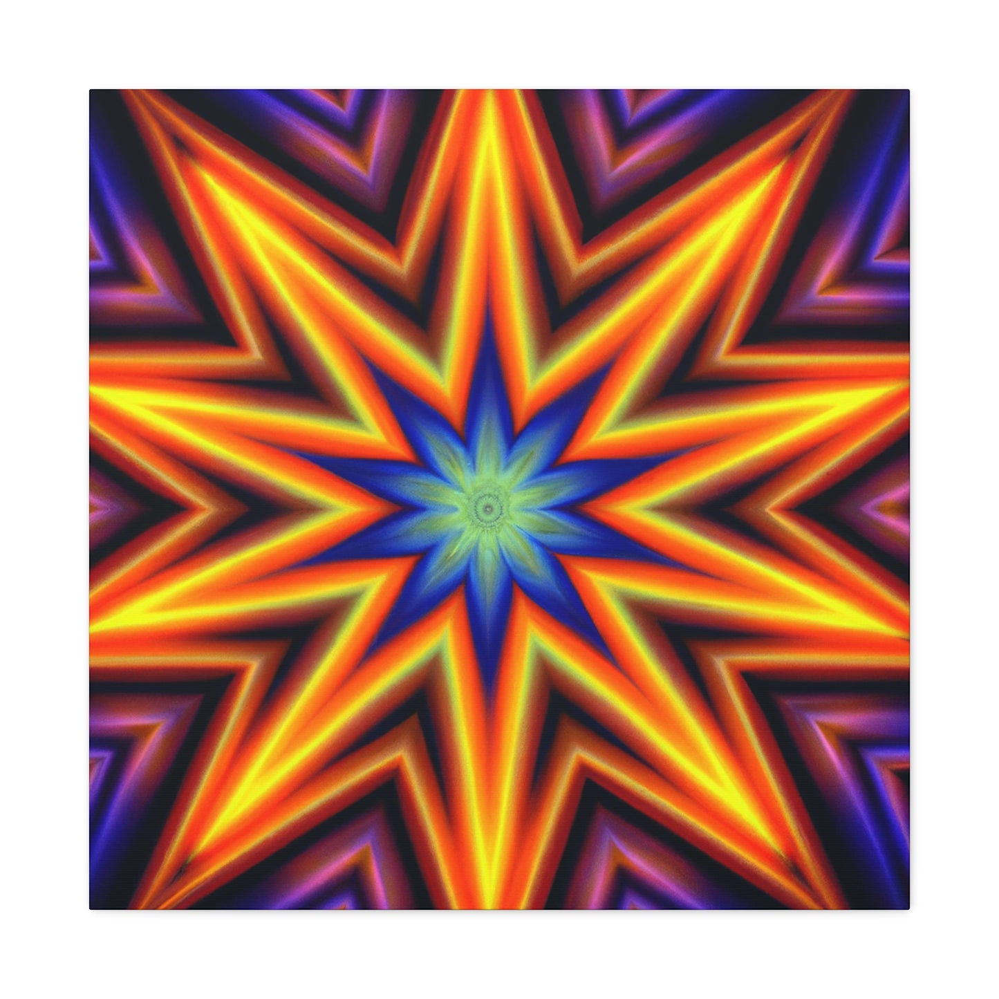 Frederick the Great of Prussia- Canvas