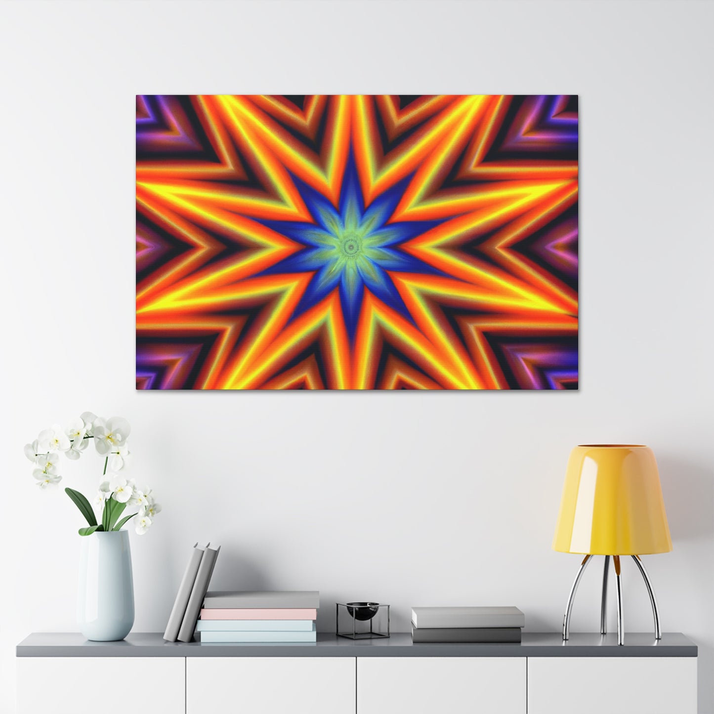 Frederick the Great of Prussia- Canvas