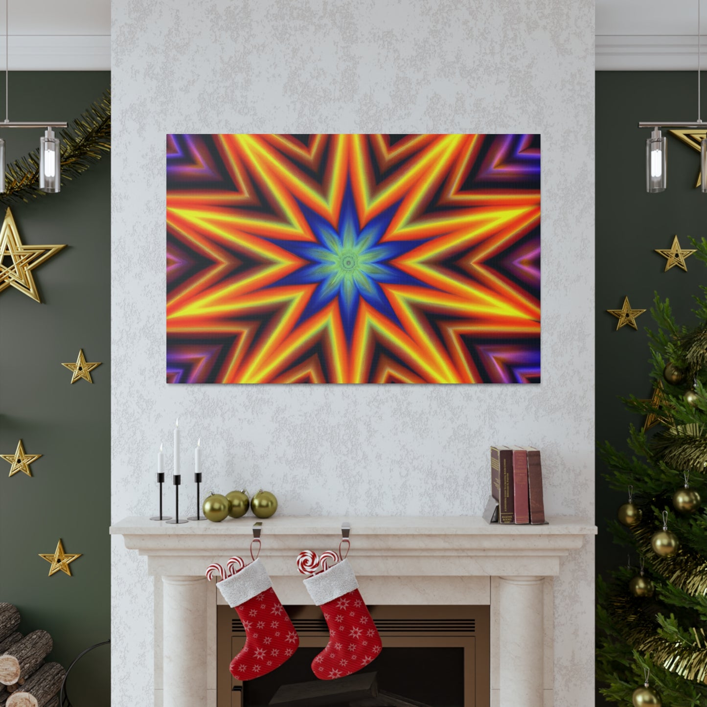 Frederick the Great of Prussia- Canvas